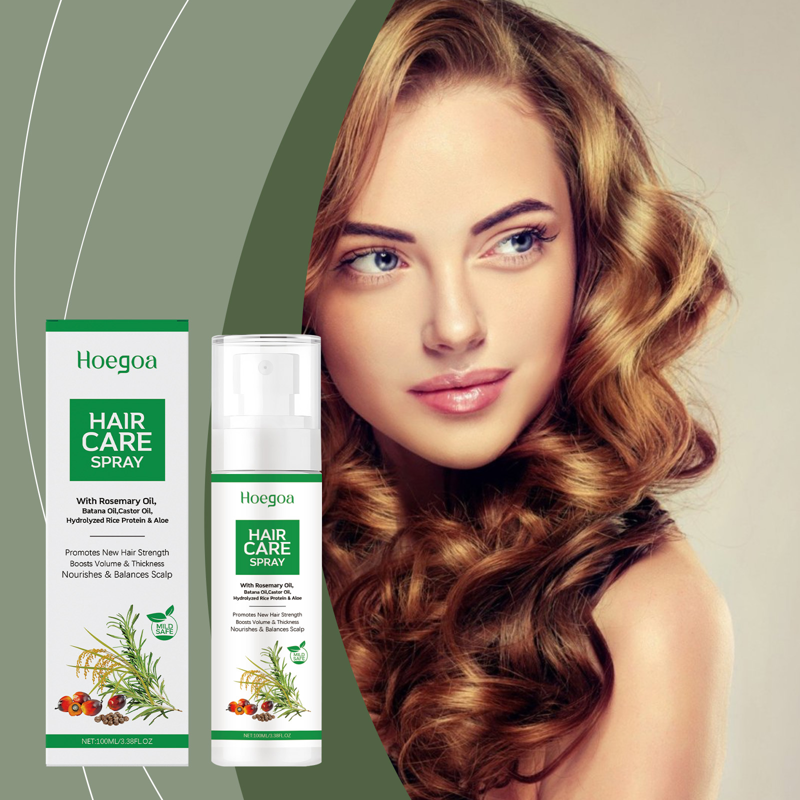 Hair Care Natur - 호에고아 두피 케어 에센스 스프레이 마일드