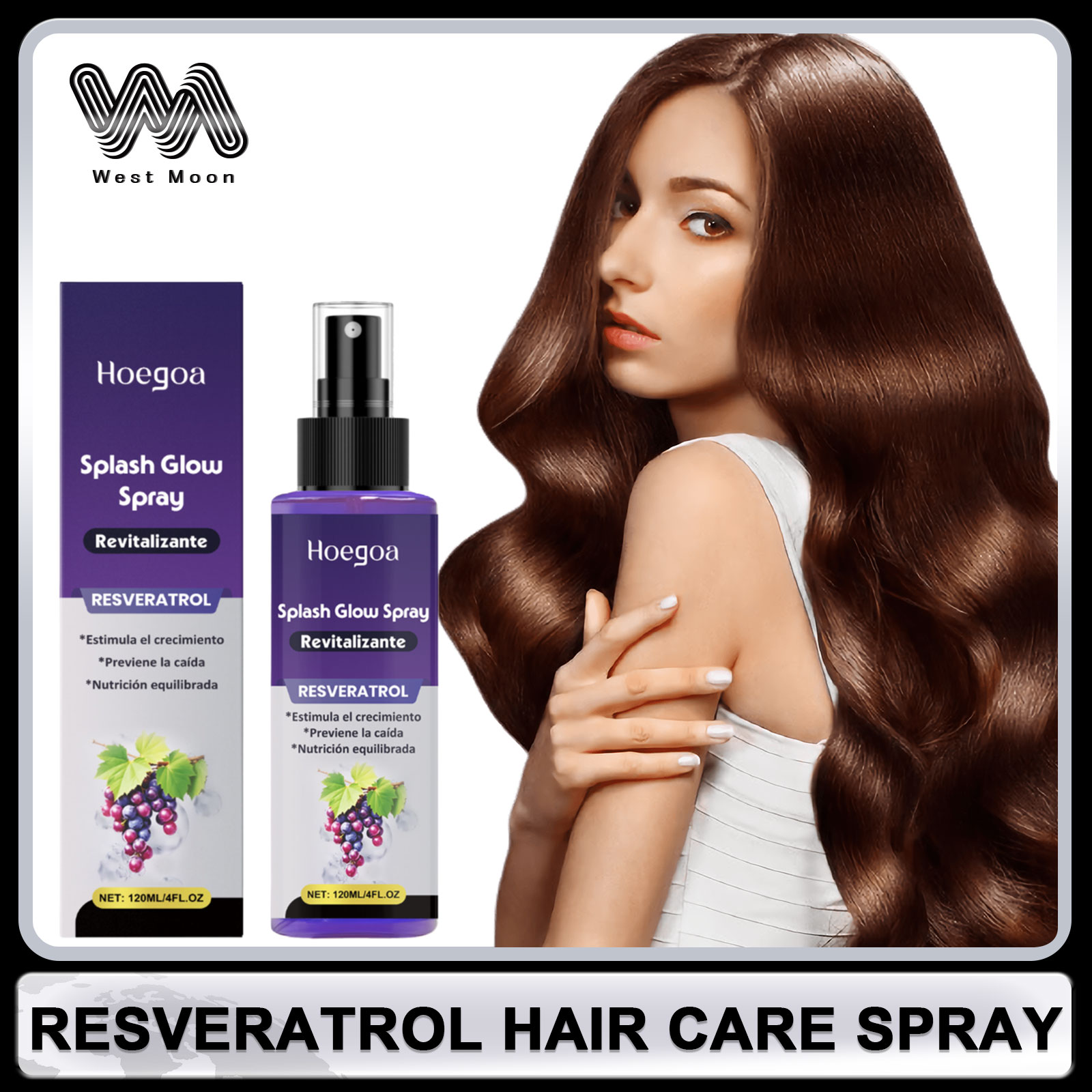 레스베라트롤 헤어 케어 스프레이 대머리 방지 모발 성장 - Hair Care Natur 리뷰 및 가격