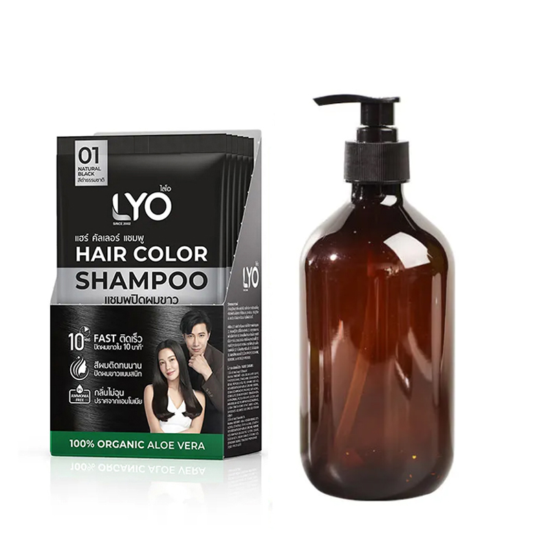 Lyo 천연 식물 헤어 염색 헤어 컬러 샴푸, 서브 포 - Hair Care Natur 리뷰 및 가격