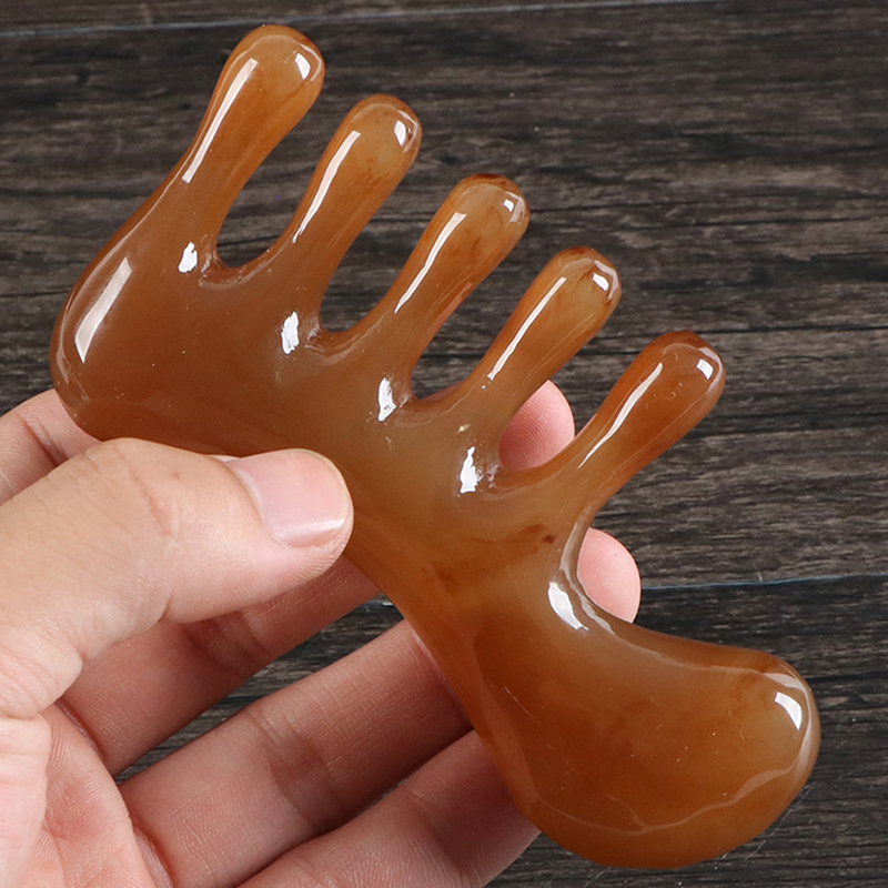 천연 황소 뿔 구아샤 도구, 스크래핑 포인트 전신 마사 - Hair Care Natur 리뷰 및 가격