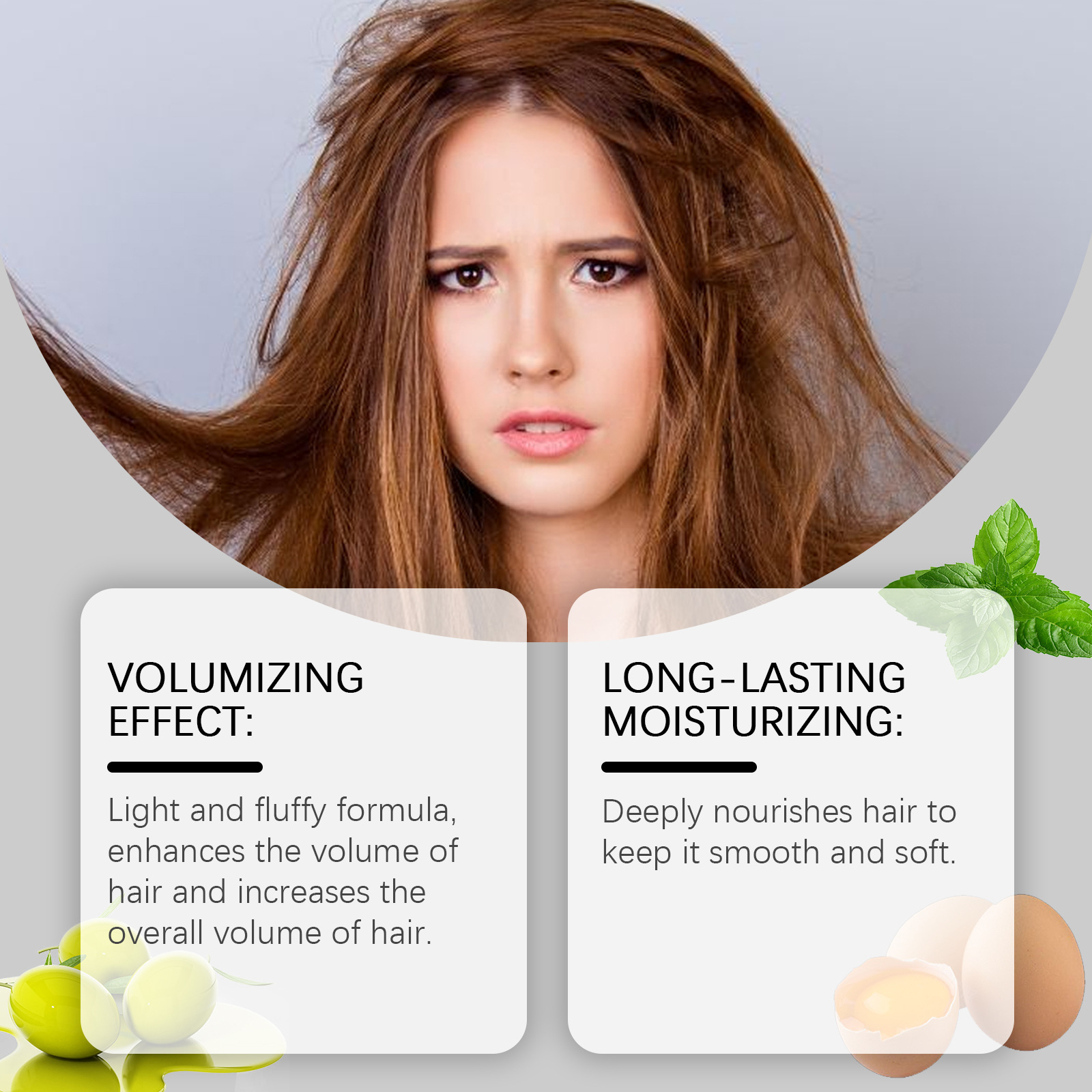 계란 성분 헤어 오일 부드럽고 매끄러운 모발 복원 광택 - Hair Care Natur 리뷰 및 가격
