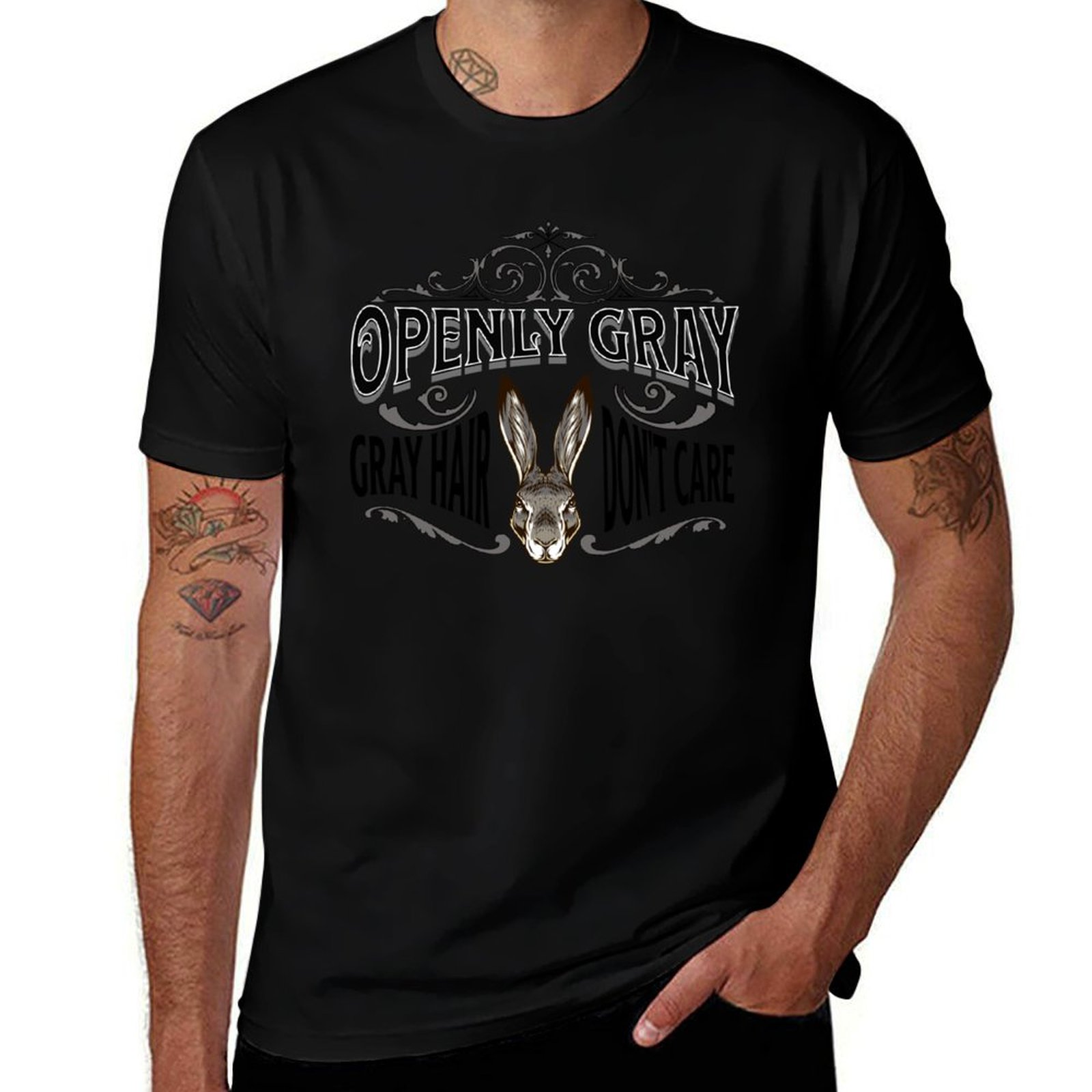 흰머리, 흰머리를 당당하게 표현, 그레이헤어는 상관없다 - Hair Care Illustration 리뷰 및 가격