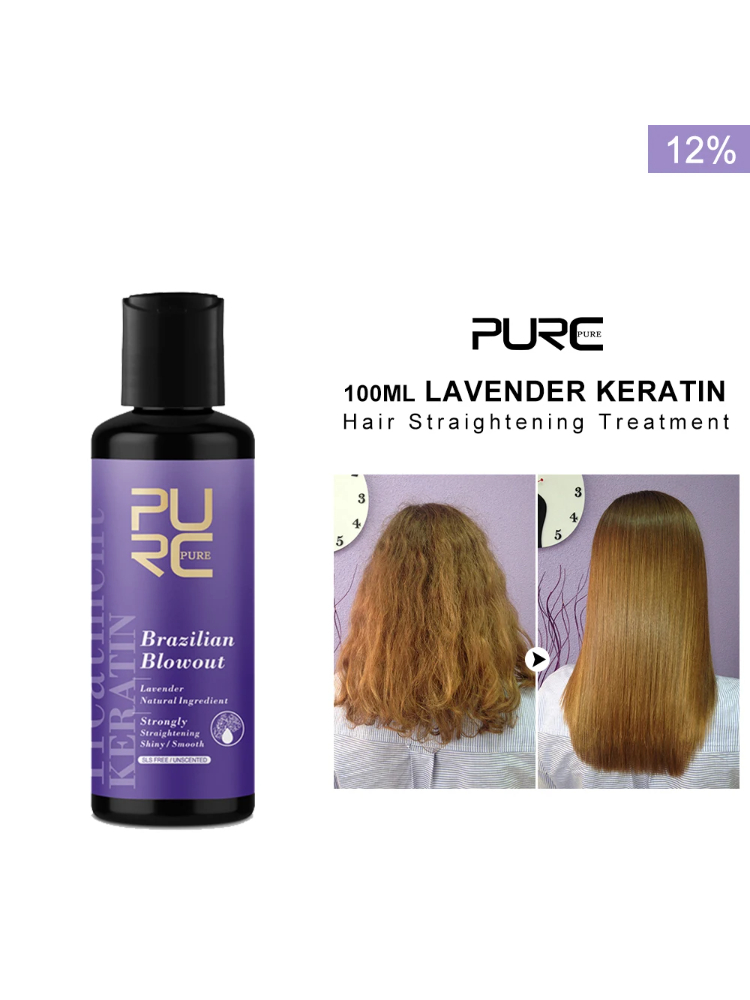 PURC 라벤더 12% 브라질 케라틴 스트레이트 닝 트 - Hair Care Korea 리뷰 및 가격