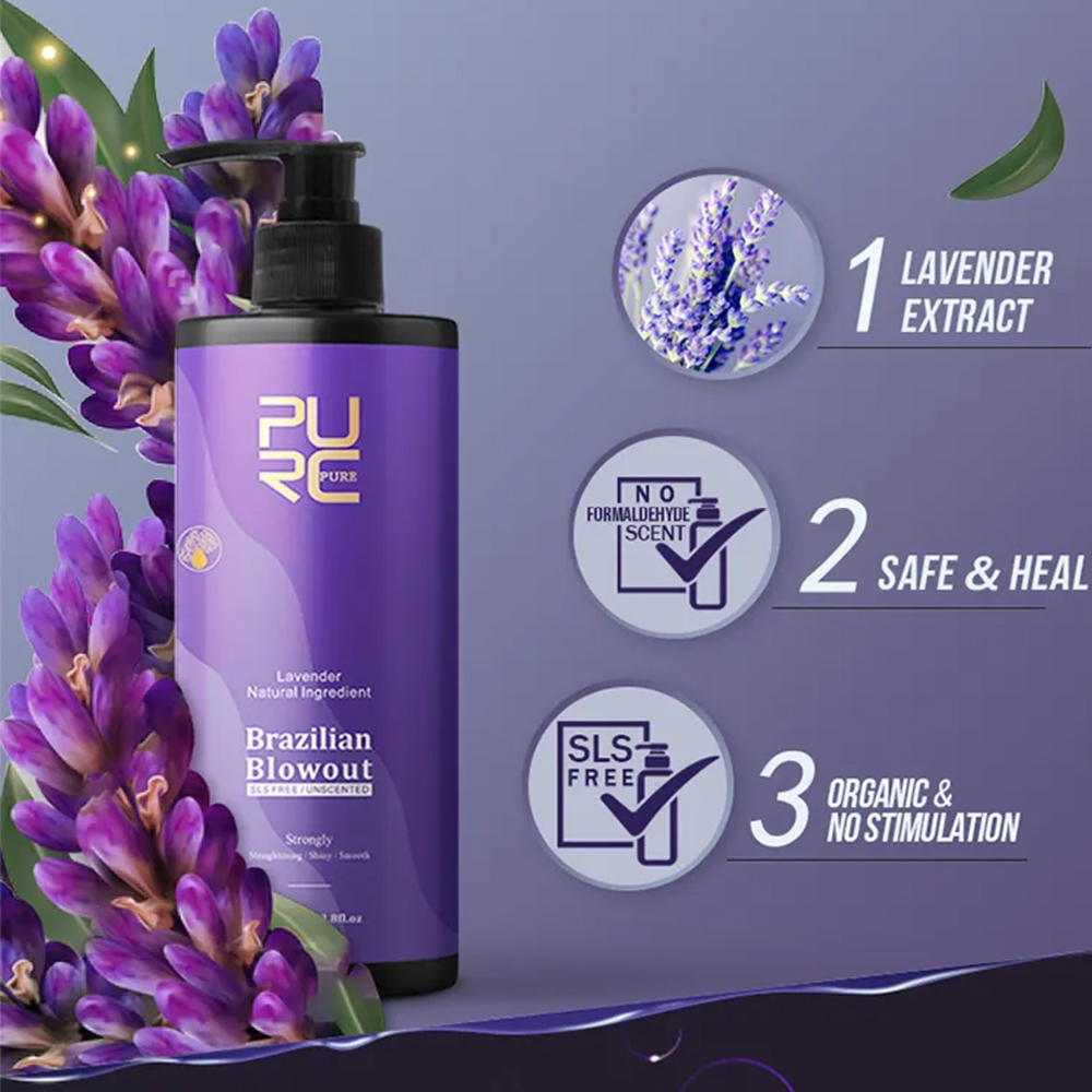 PURC 라벤더 12% 브라질 케라틴 스트레이트 닝 트 - Hair Care Korea 리뷰 및 가격
