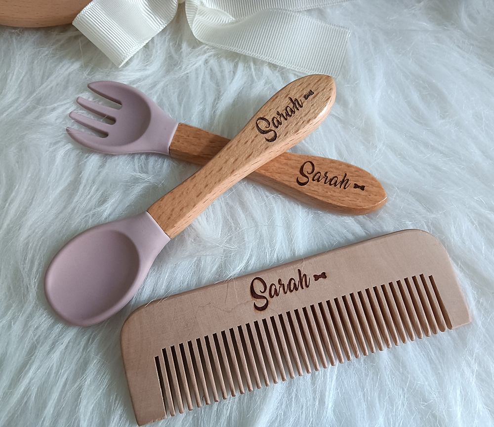 사용자 정의 이름 베이비 케어 헤어 브러시, 실리콘 스 - House Hair Care 리뷰 및 가격